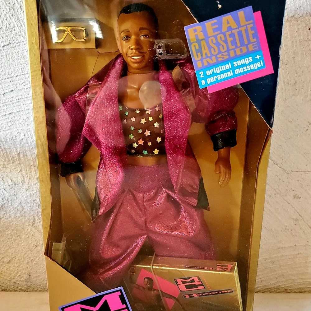 Mc hammer doll and cassette